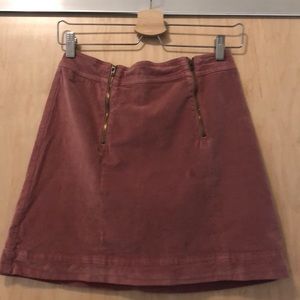 Pink Madewell Mini Skirt